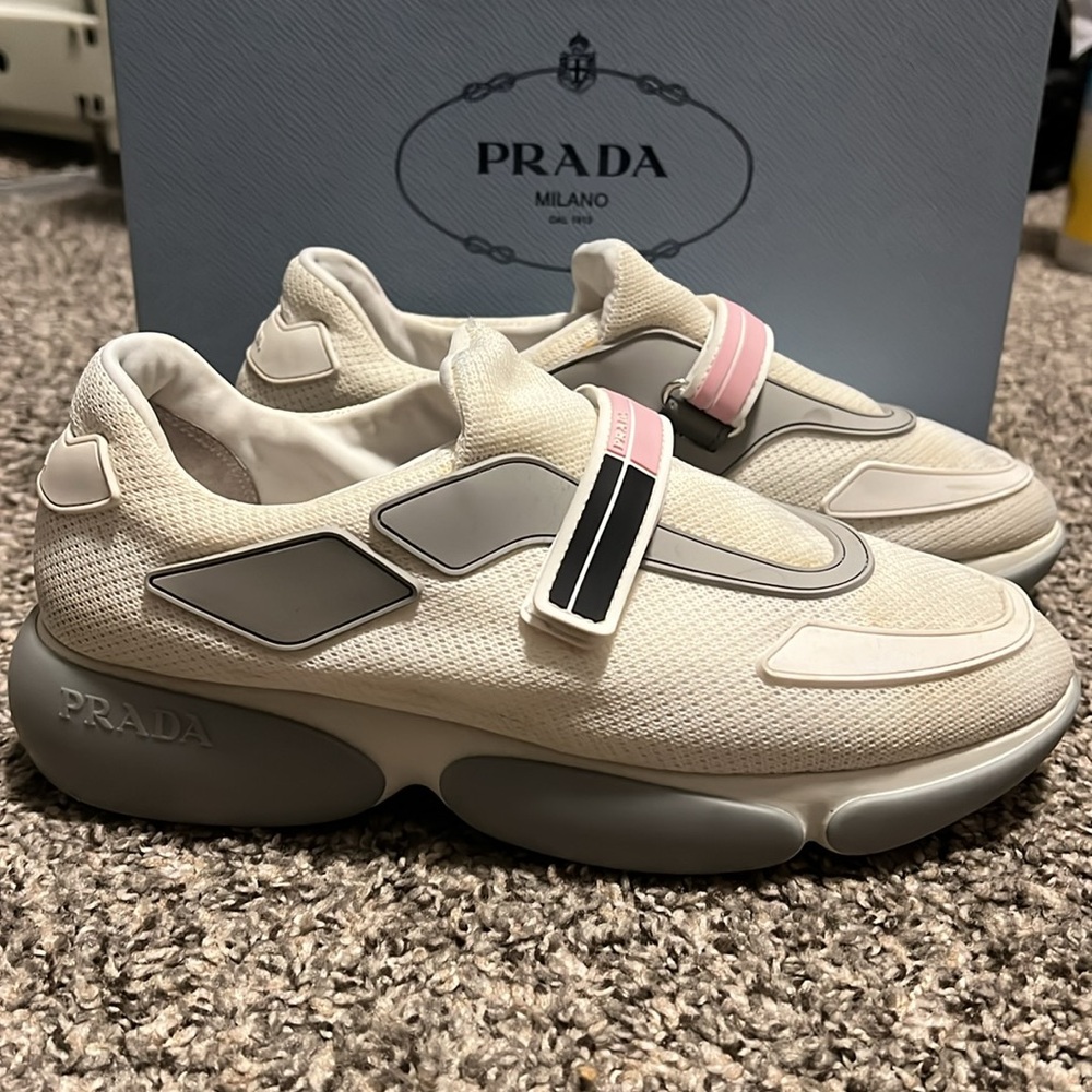 Prada Cloudburst Logo Hook & Loop. - image 2